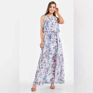 H&M floral maxi dress size 12